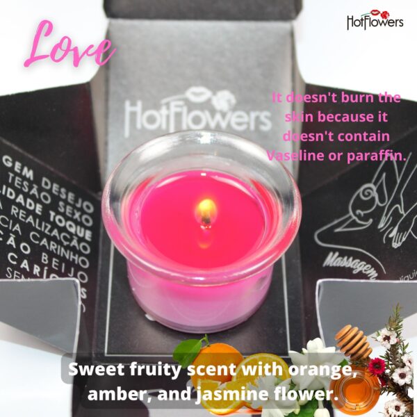 Body Scented Massage Candle Set SexSens by Hot Flowers