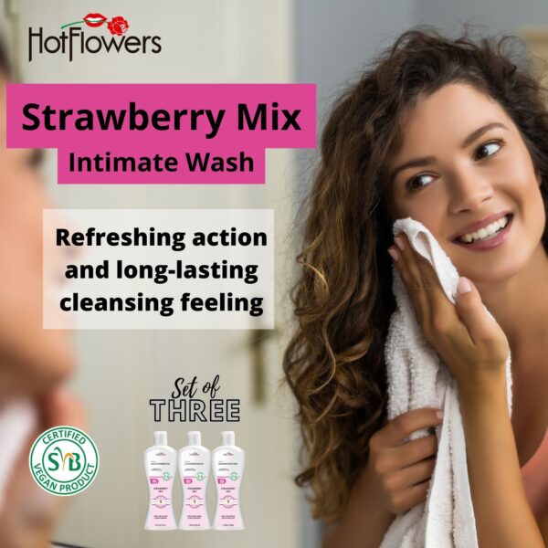 Strawberry Mix Scent Feminine Wash for Intimate Care