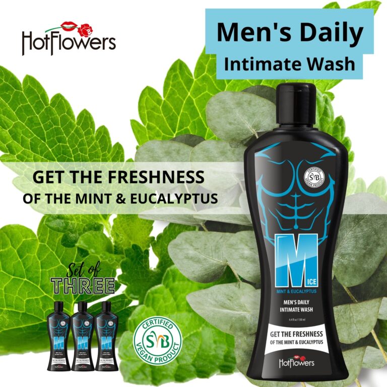 Mint and Eucalyptus Men’s Daily Intimate Wash