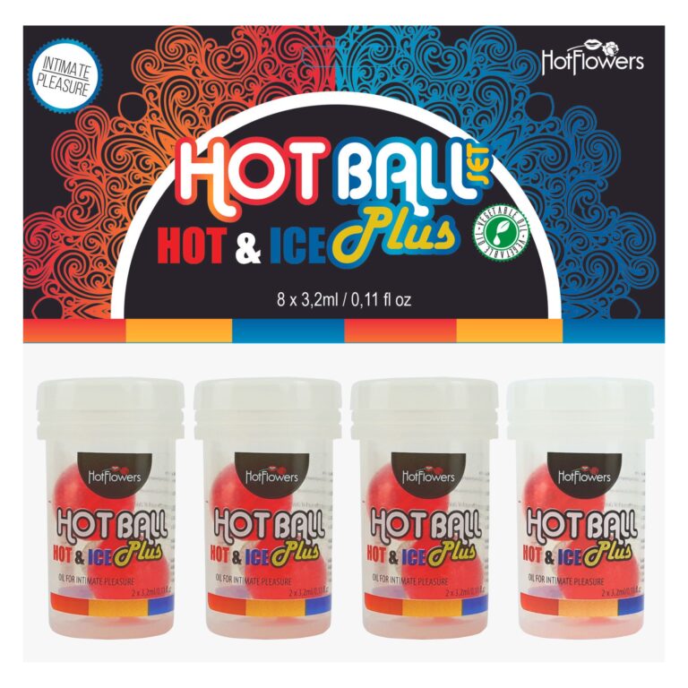 Hot Ball Brazilian Ball set of four packs, two balls inside ea.