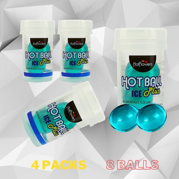 Hot Ball Brazilian Ball set of four packs, two balls inside ea.
