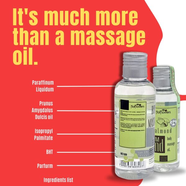 Body Sensual Massage Oil Almond for Women – Moisturizing and Nourishing Goodies