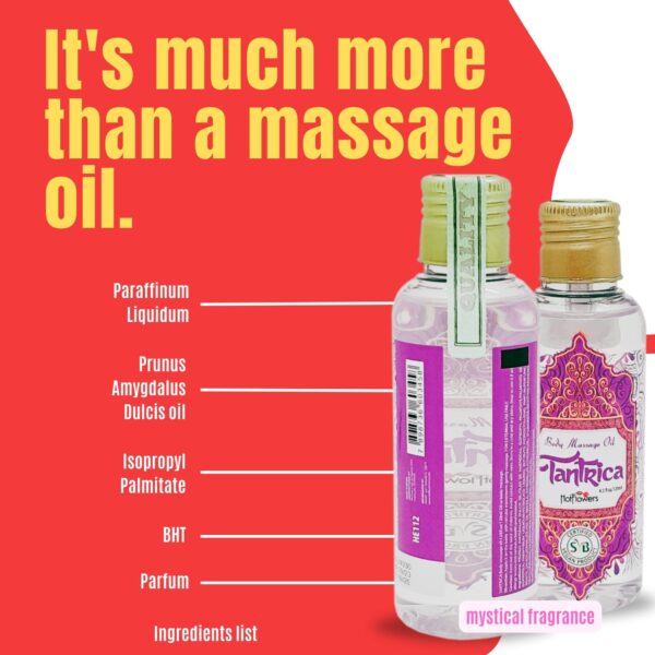 Body Sensual Massage Oil Tantrica for Women - Mystical Fragrance
