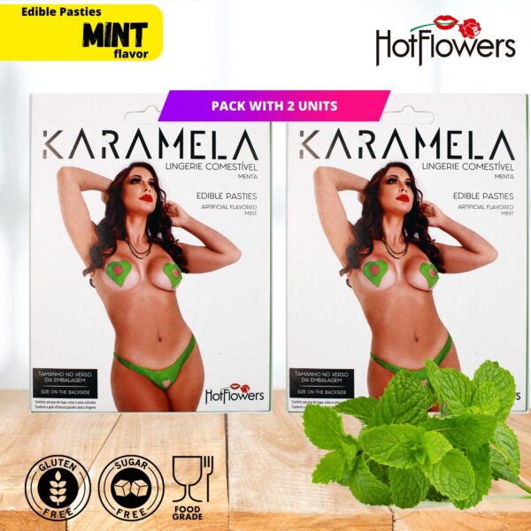 Hot Flowers Edible Pasties Karamela for Women
