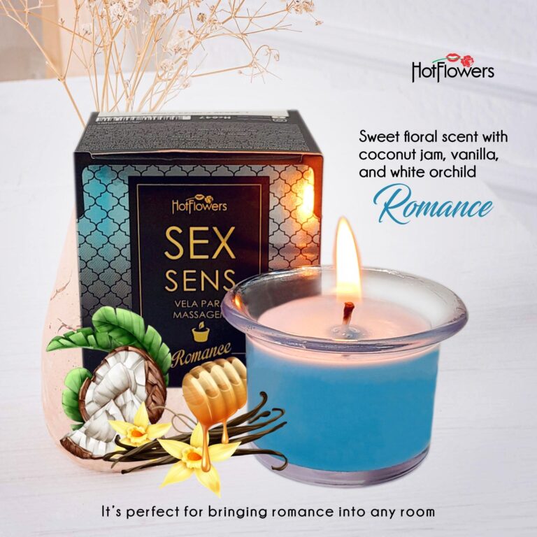 Set Body Scented Massage Candle Romance