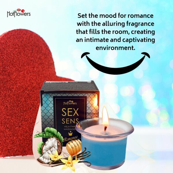 Set Body Scented Massage Candle Romance