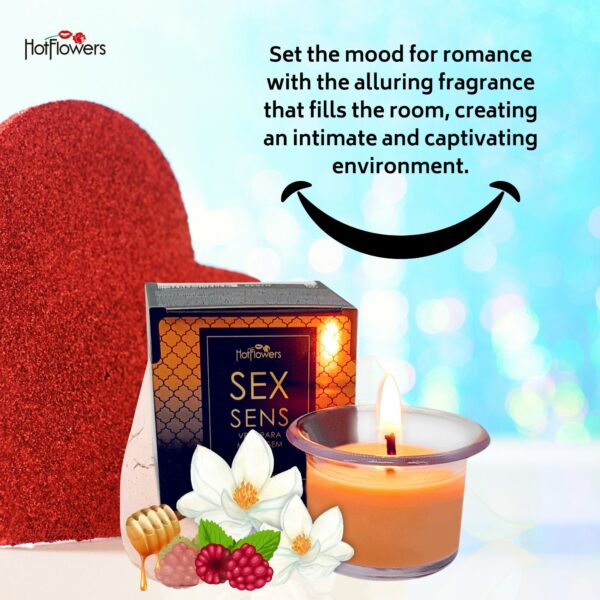 Set Body Scented Massage Candle Charm