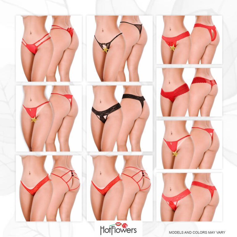 Special Pack G-string Thong Crotchless Colors