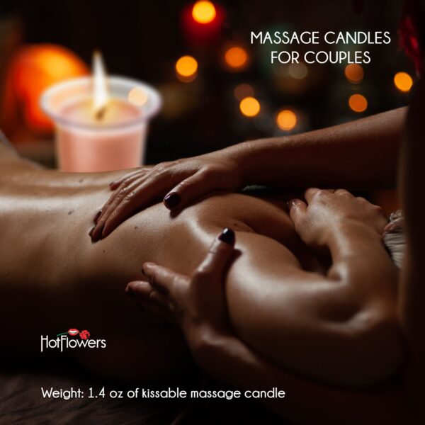 Edible Sex Candle Chocolate-Mint Massage Candle