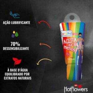 LGBTQI+ Gel Aceita que Doi Menos - Hot Flowers