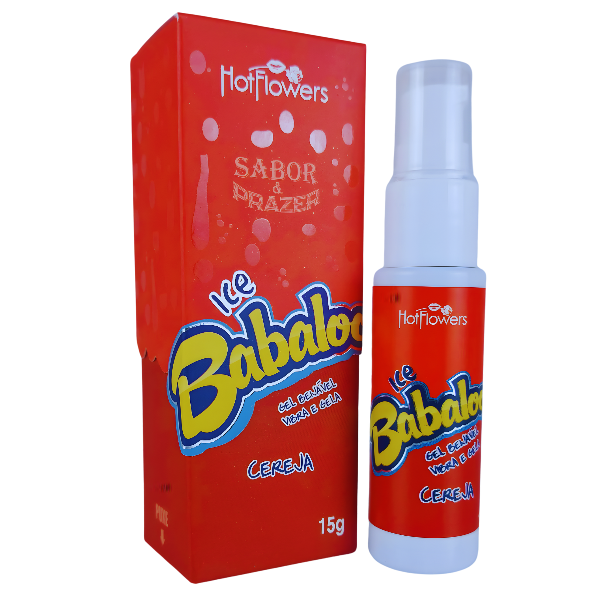 Ice Babaloo Cherry Oral gel by Hot Flowers
