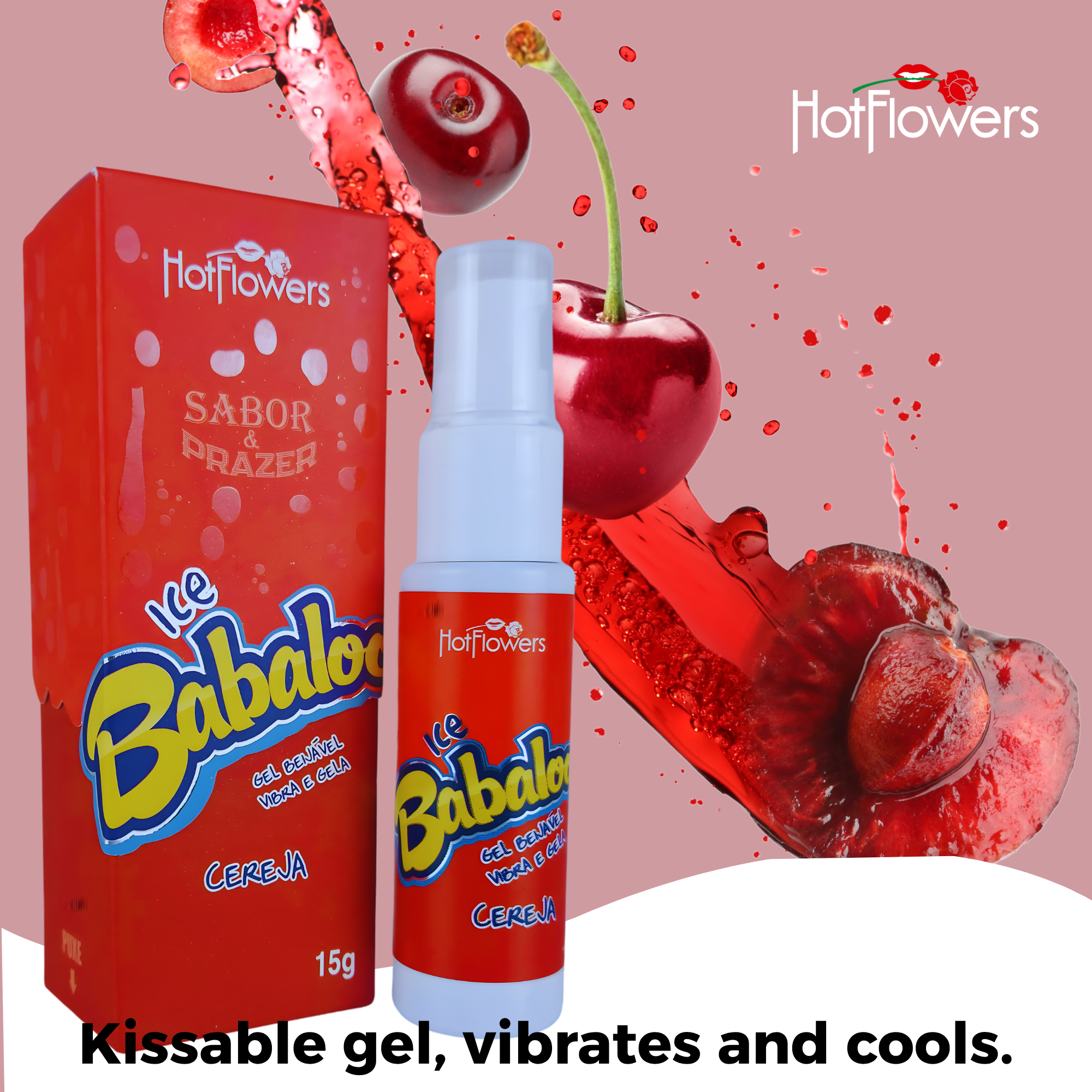 Ice Babaloo Grape Oral gel by Hot Flowers