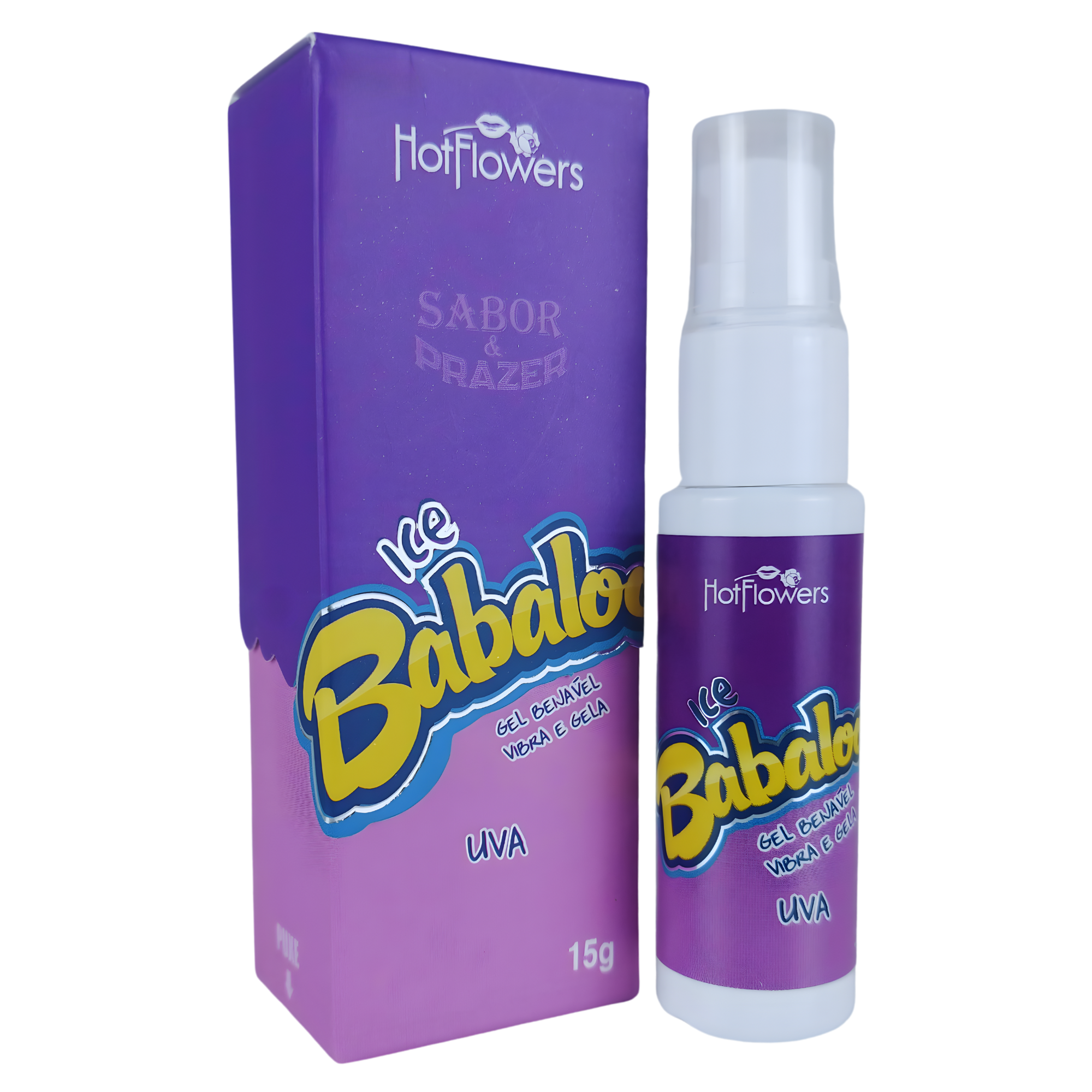 Ice Babaloo Grape Oral gel by Hot Flowers