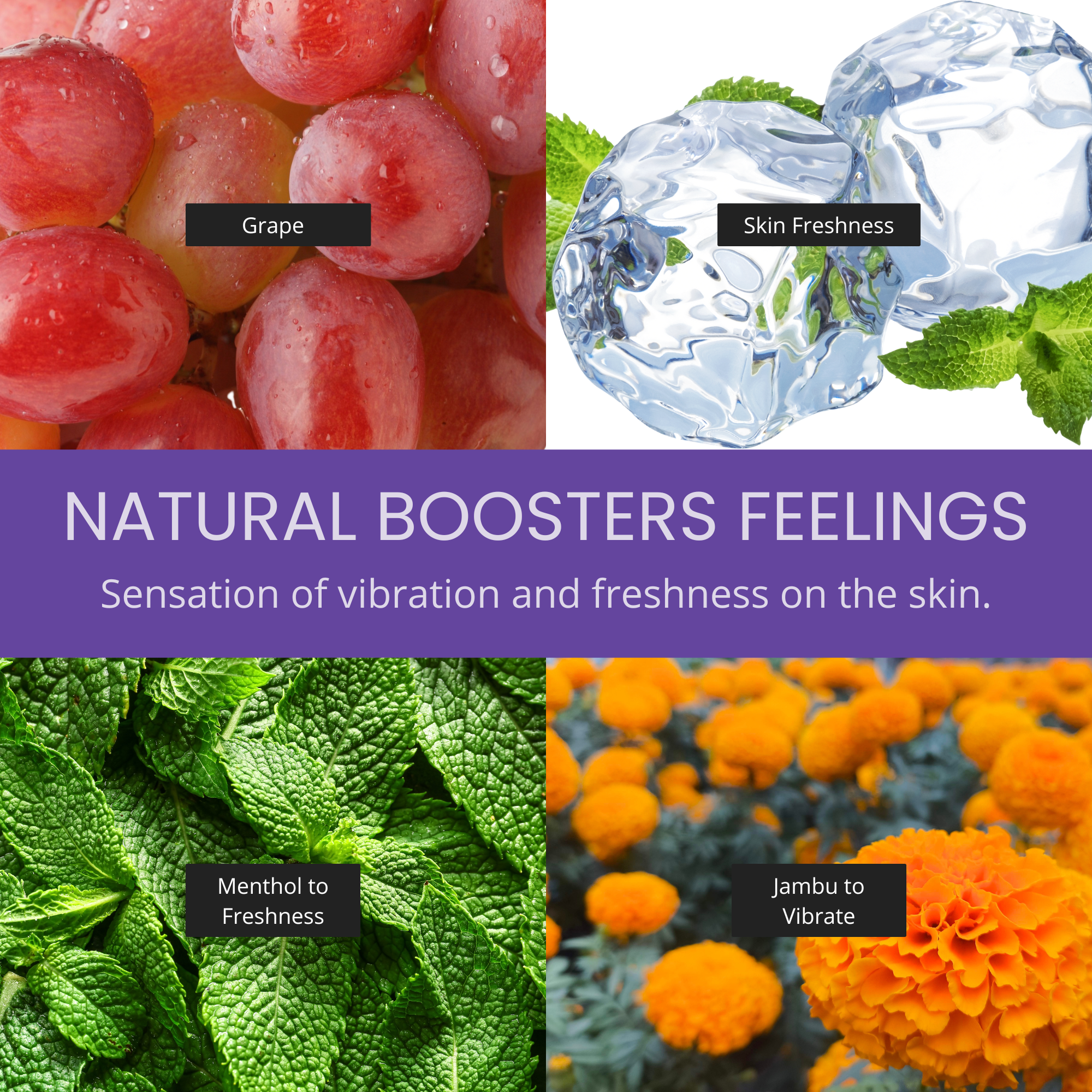 Ice Babaloo Grape Oral gel by Hot Flowers